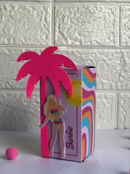 Personalizados Barbie Praia - Kit 50 Unidades