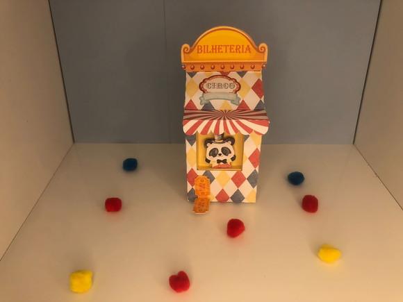 Personalizados Circo Aquarelado - Kit com 25 Unidades