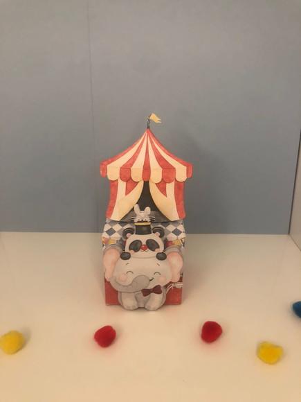 Personalizados Circo Aquarelado - Kit com 30 Unidades