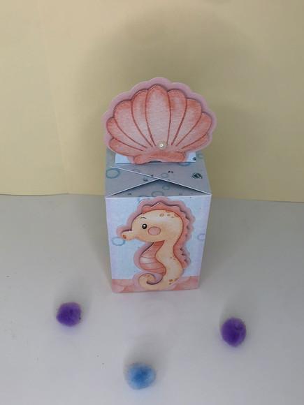 Personalizados Fundo do Mar Menina - Kit com 50 Unidades