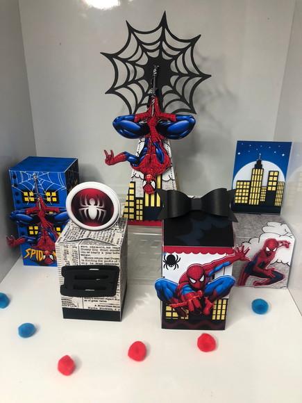 Personalizados Homem Aranha - Kit com 20 Unidades