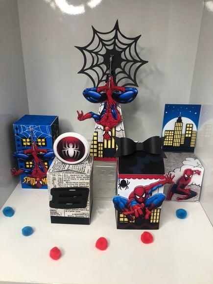 Personalizados Homem Aranha - Kit com 20 Unidades