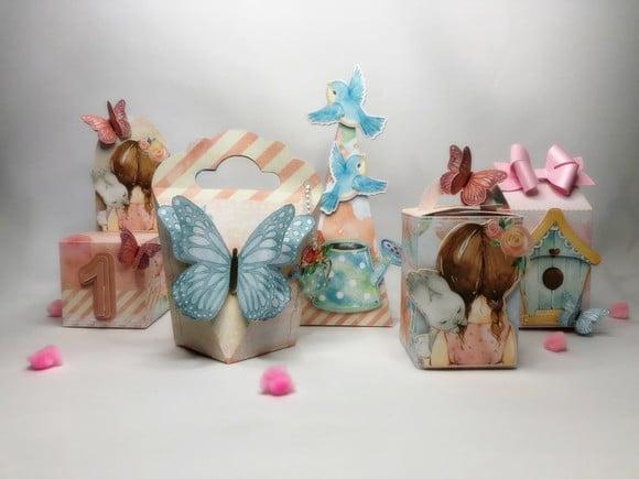Personalizados Jardim Encantado - Kit com 40 Unidades
