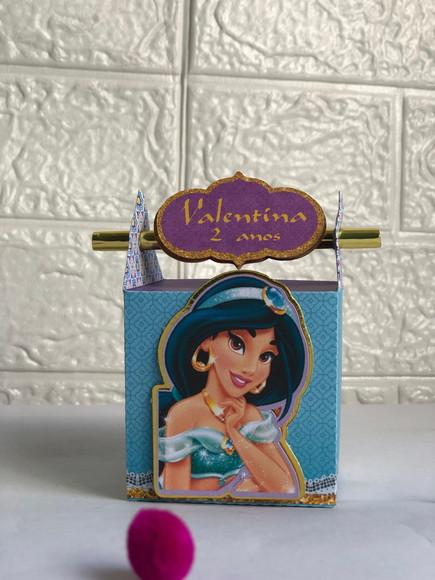 Personalizados Princesa Jasmine - Kit 40 Unidades