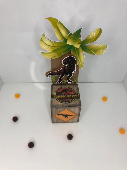 Personalizados Jurassic Park - Kit com 30 Unidades