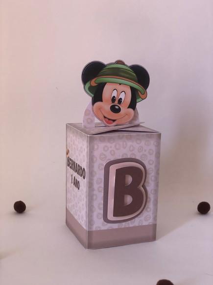 Personalizados Mickey Safari - Kit com 20 Unidades