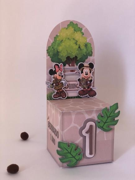 Personalizados Mickey Safari - Kit com 30 Unidades