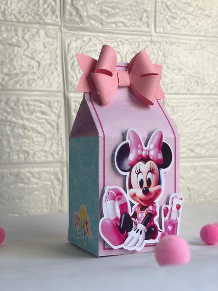 Personalizados Minnie Pool Party - Kit com 25 Unidades