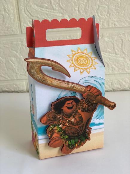 Personalizados Moana - Kit com 50 Unidades