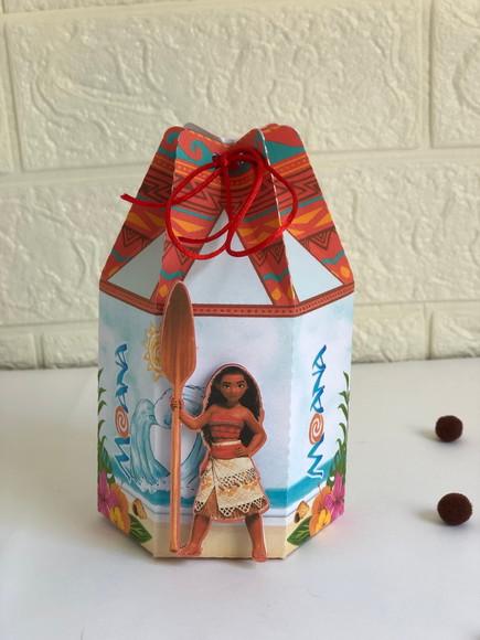 Personalizados Moana - Kit com 50 Unidades