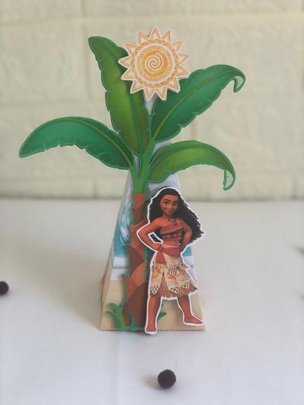 Personalizados Moana - Kit com 50 Unidades