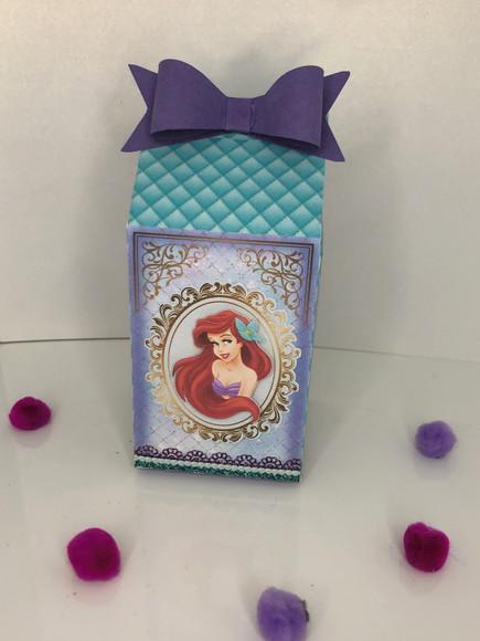 Personalizados Pequena Sereia - Kit com 50 Unidades