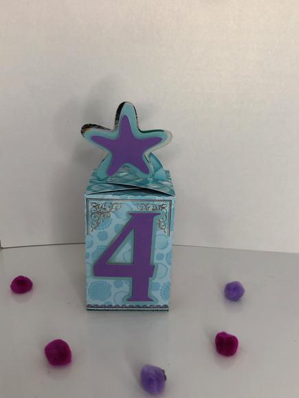 Personalizados Pequena Sereia- Kit com 40 Unidades