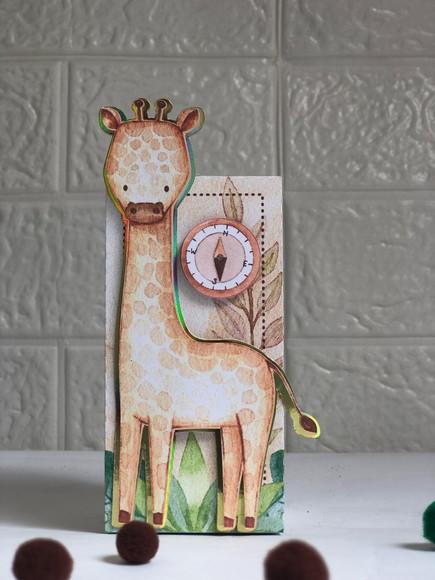 Personalizados Safari Aquarelado - Kit com 25 Unidades