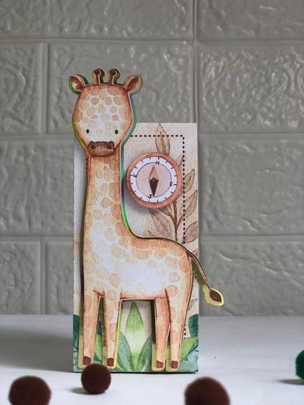 Personalizados Safari Aquarelado - Kit com 30 Unidades
