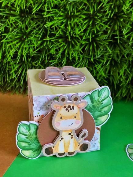 Personalizados Safari Baby - Kit com 30 Unidades