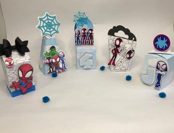 Personalizados Spidey e Seus Amigos - Kit com 40 Unidades