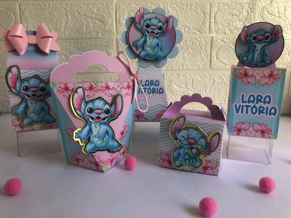 Personalizados Stitch - Kit com 40 Unidades