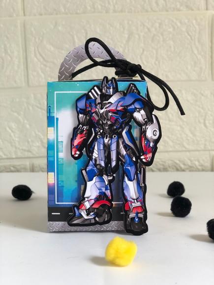 Personalizados Transformers - Kit com 50 Unidades
