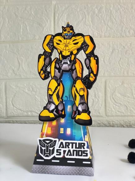 Personalizados Transformers - Kit com 40 Unidades