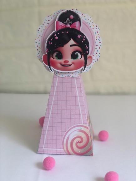 Personalizados Vanellope - Kit com 25 Unidades
