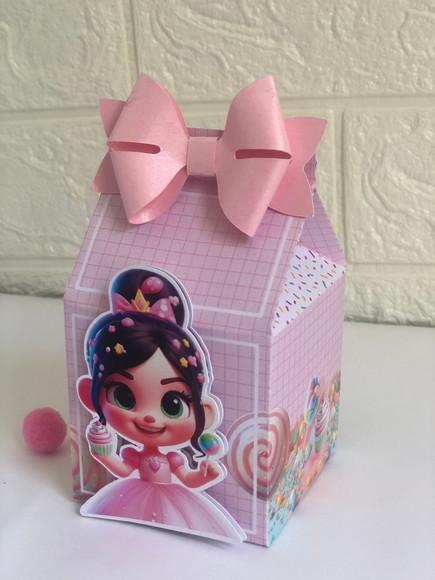 Personalizados Vanellope - Kit com 50 Unidades
