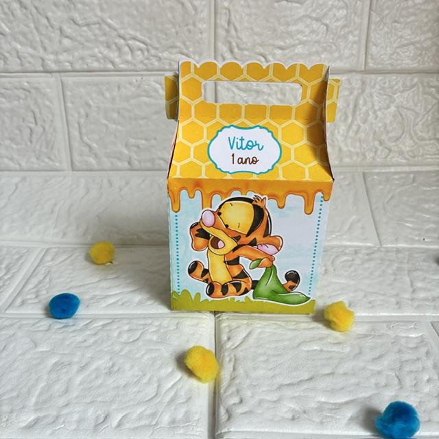 Personalizados Ursinho Pooh - Kit com 10 unidades