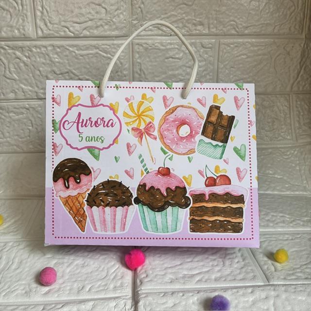 Sacolinha Personalizada Confeitaria
