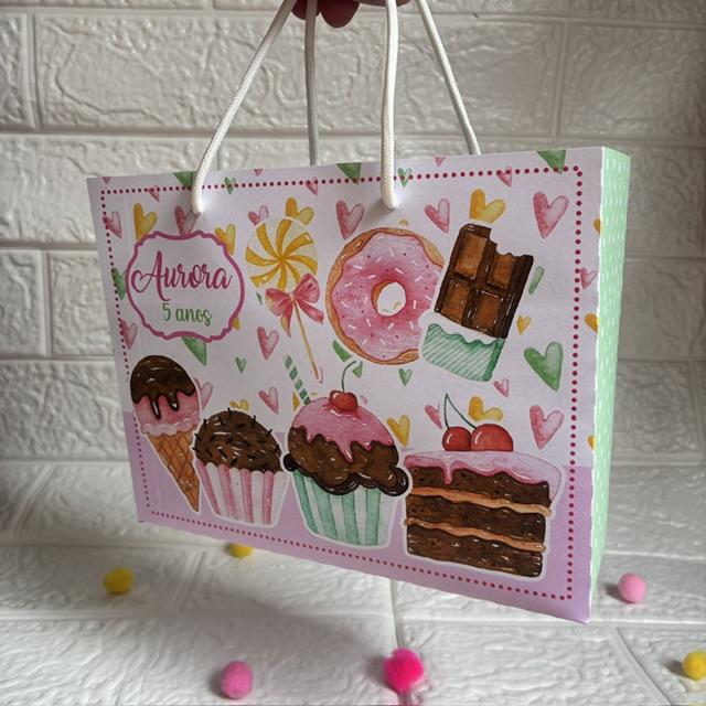 Sacolinha Personalizada Confeitaria