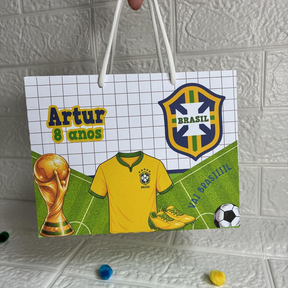 Sacolinha Personalizada Copa do Mundo