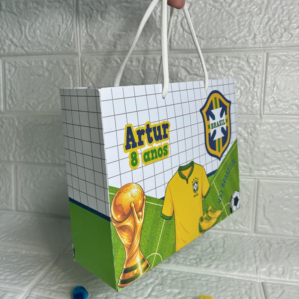 Sacolinha Personalizada Copa do Mundo