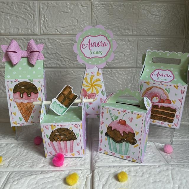 Personalizados Confeitaria - Kit com 20 unidades
