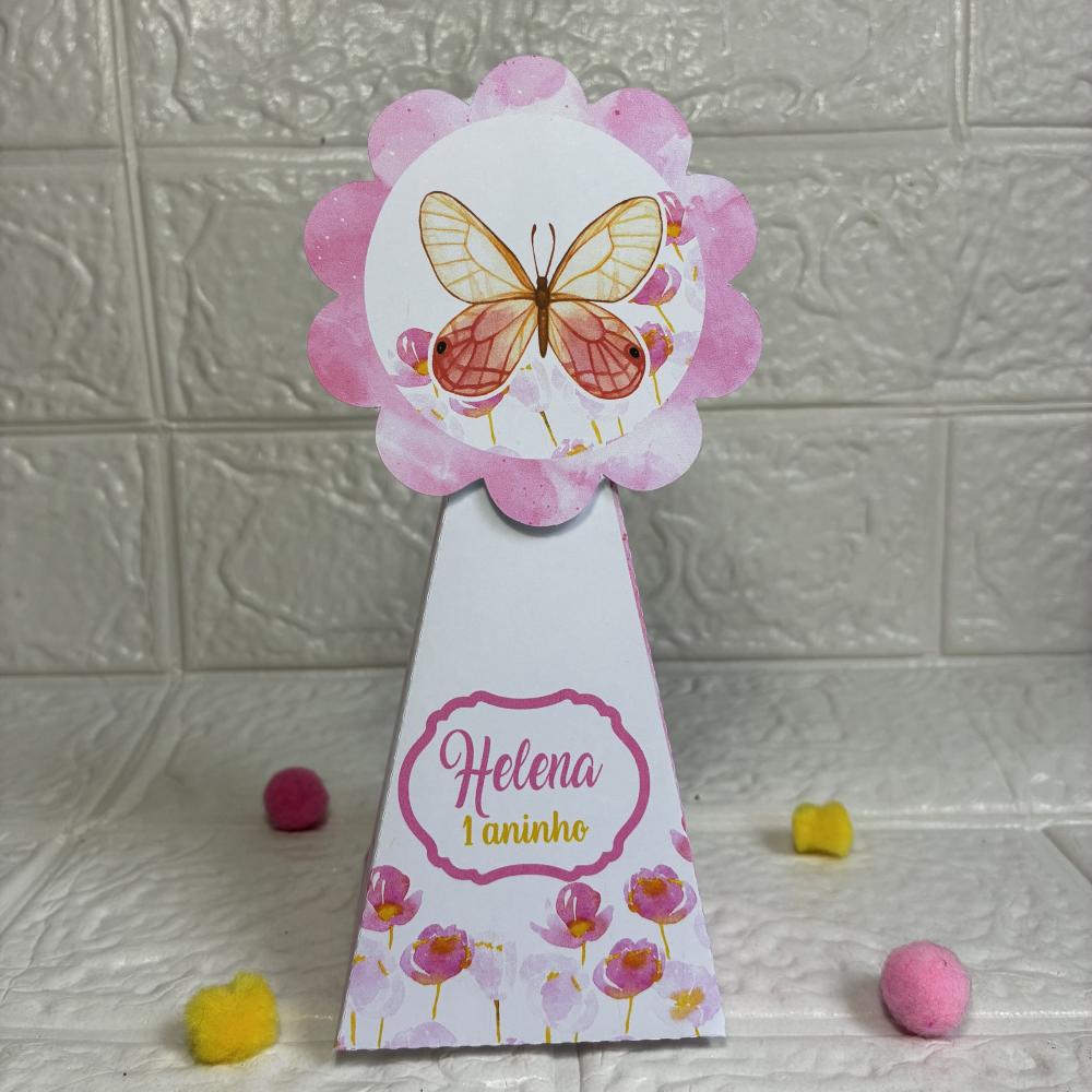 Personalizados Jardim das Borboletas - Kit com 30 unidades