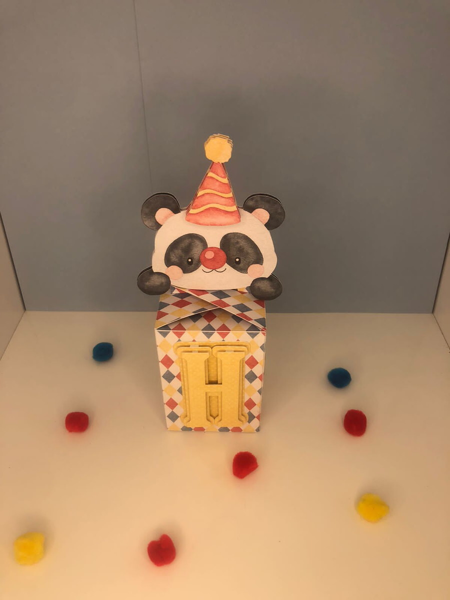 Personalizados Circo Aquarelado - Kit com 20 Unidades