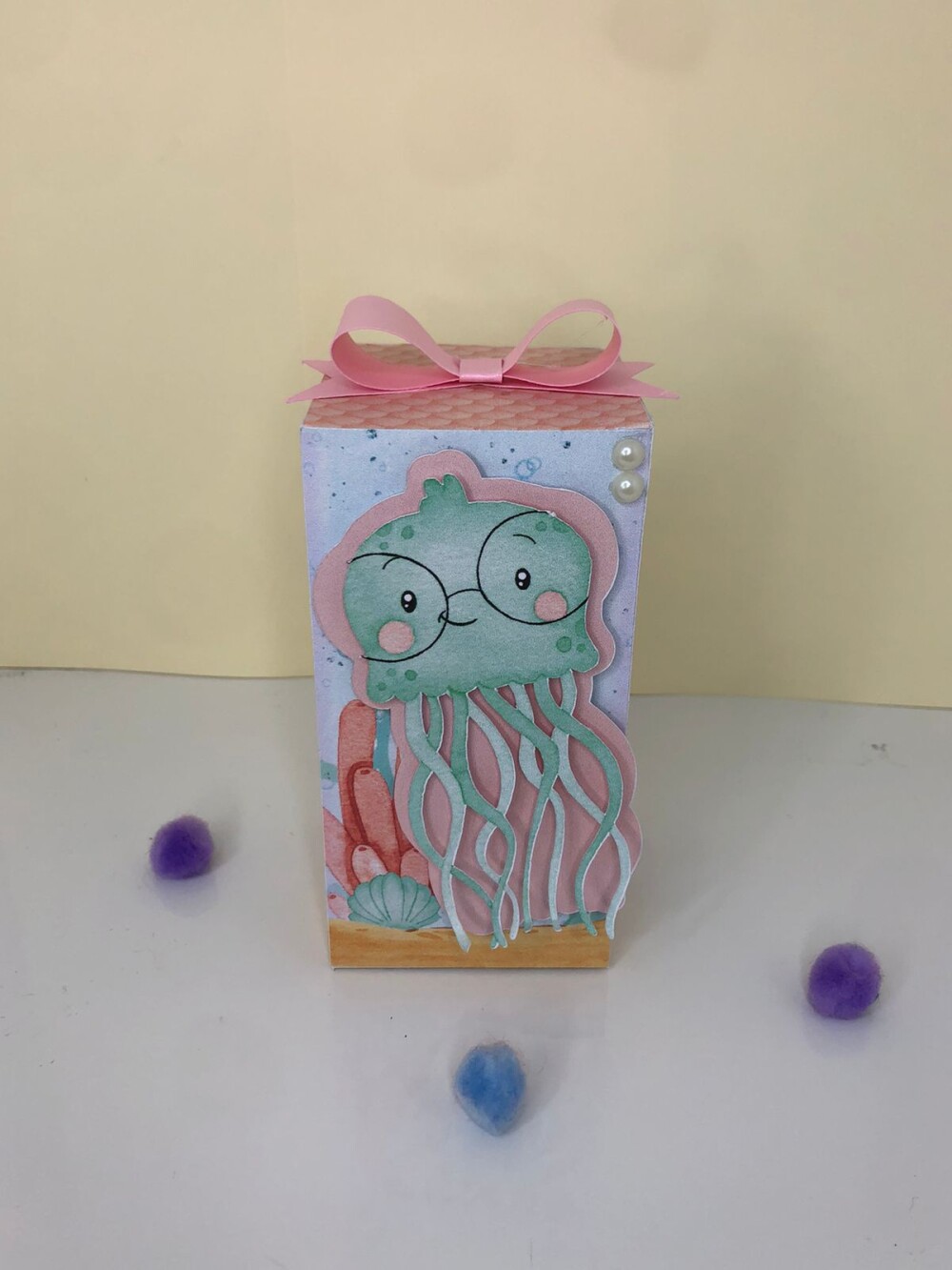 Personalizados Fundo do Mar Menina - Kit com 10 Unidades