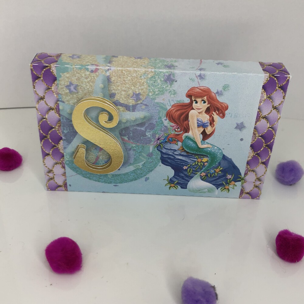 Personalizados Pequena Sereia - Kit com 10 Unidades