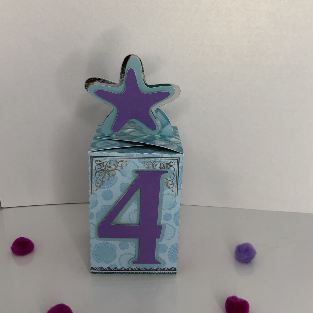 Personalizados Pequena Sereia - Kit com 10 Unidades