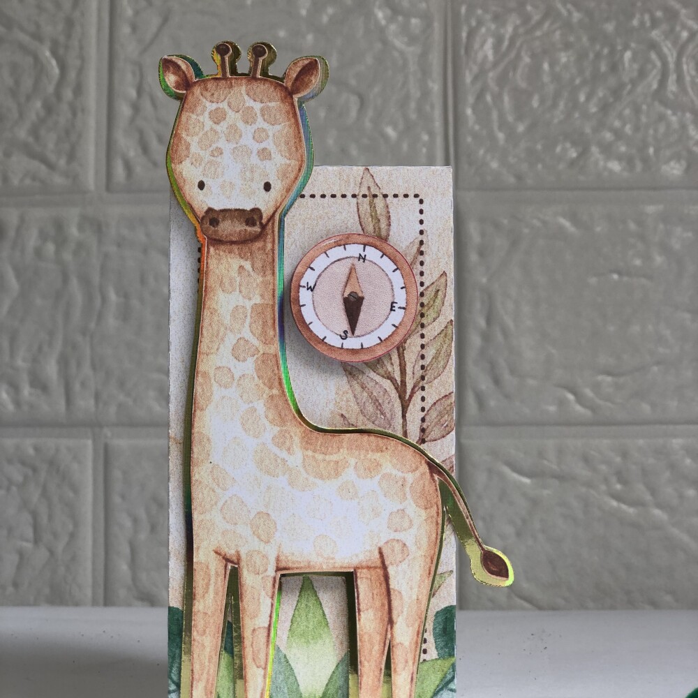 Personalizados Safari Aquarelado - Kit com 10 Unidades