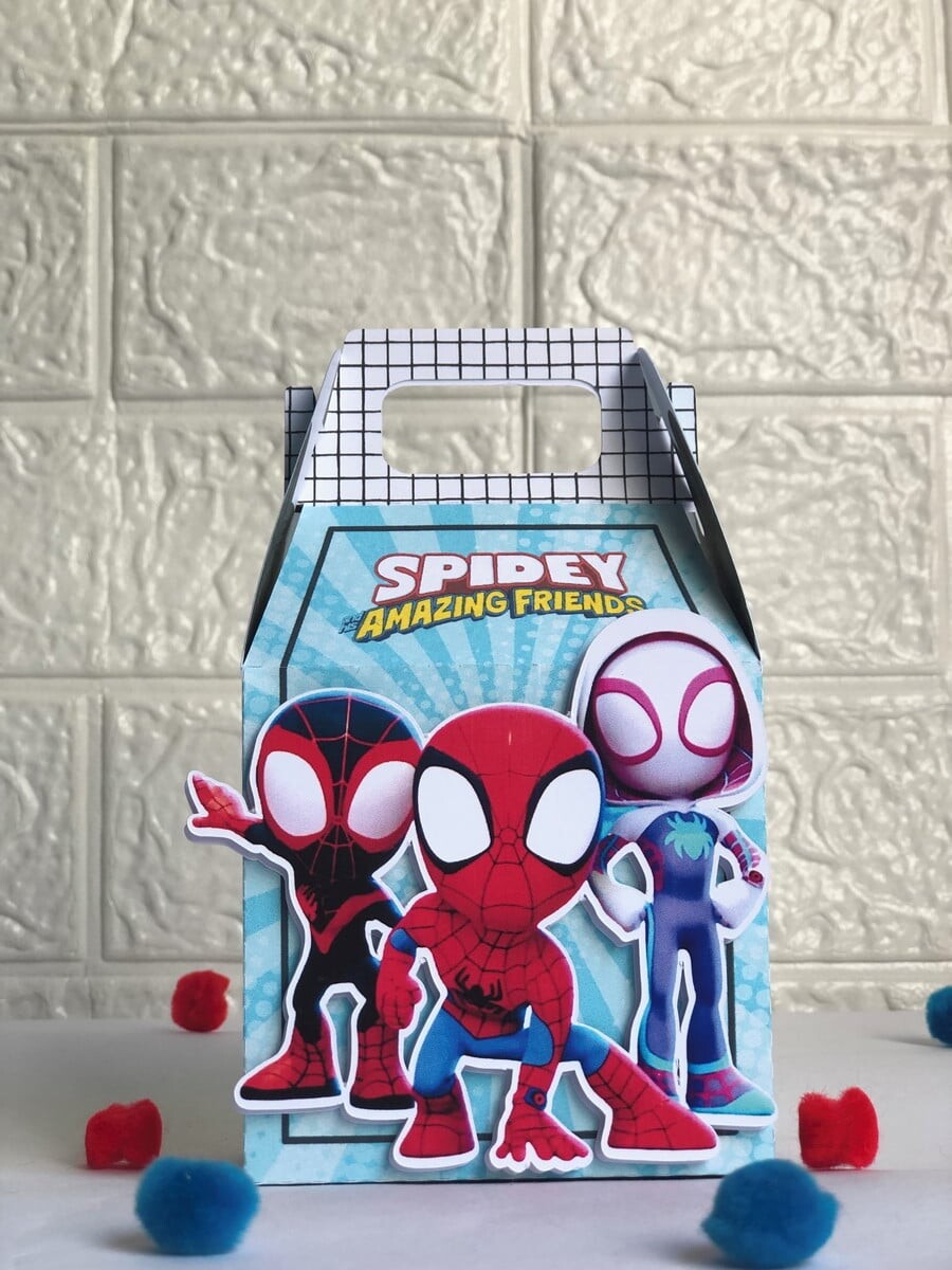 Personalizados Spidey - Kit com 10 unidades