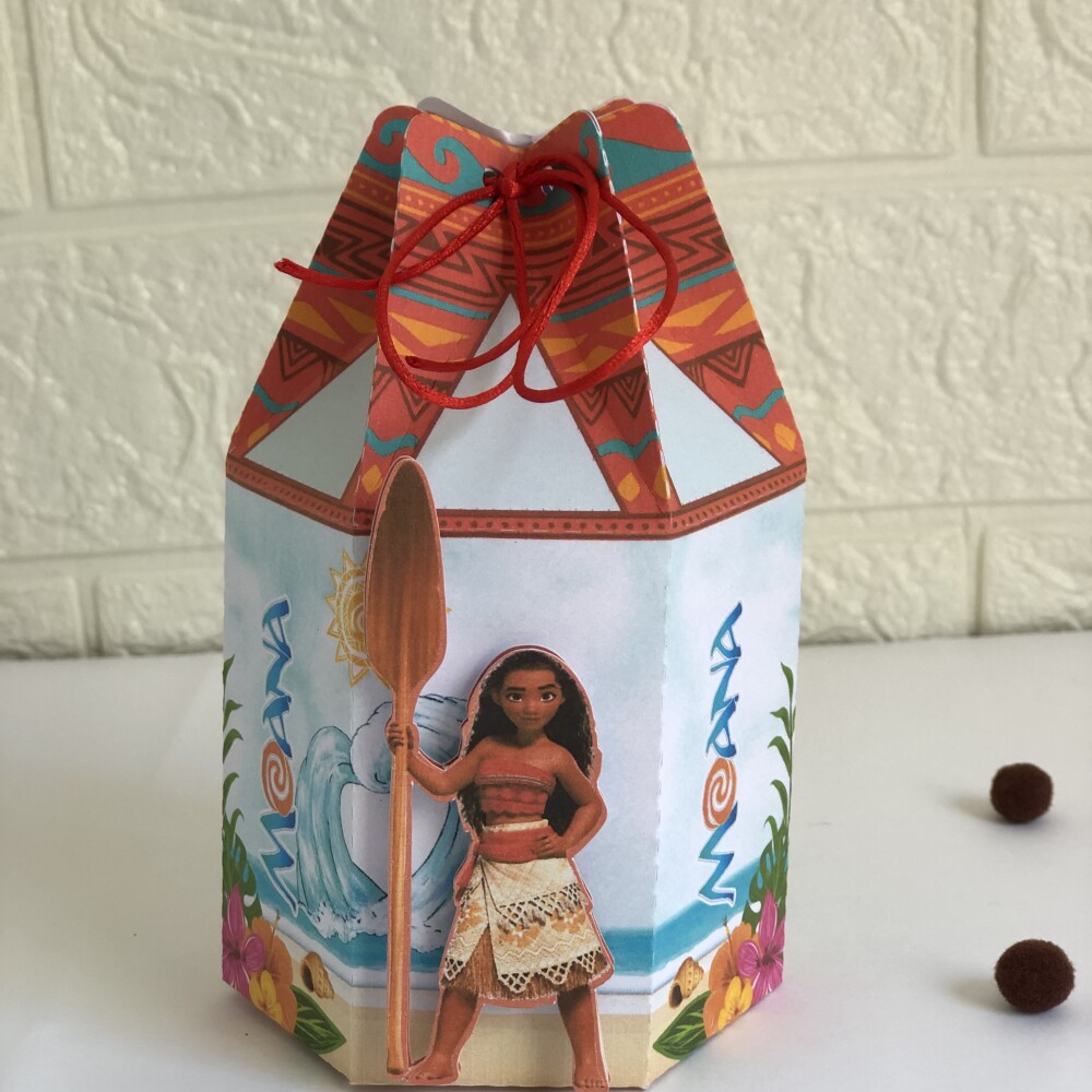 Personalizados Moana - Kit com 10 Unidades