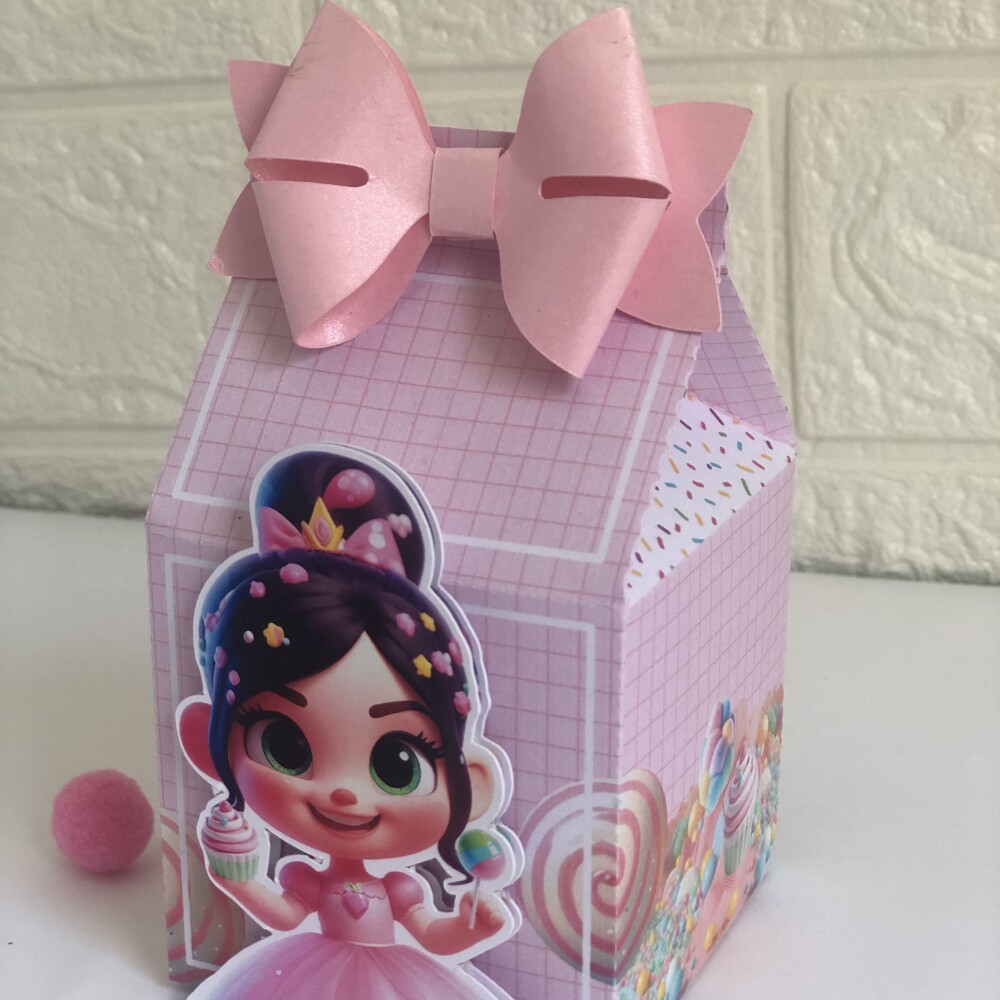 Personalizados Vanellope - Kit com 10 Unidades