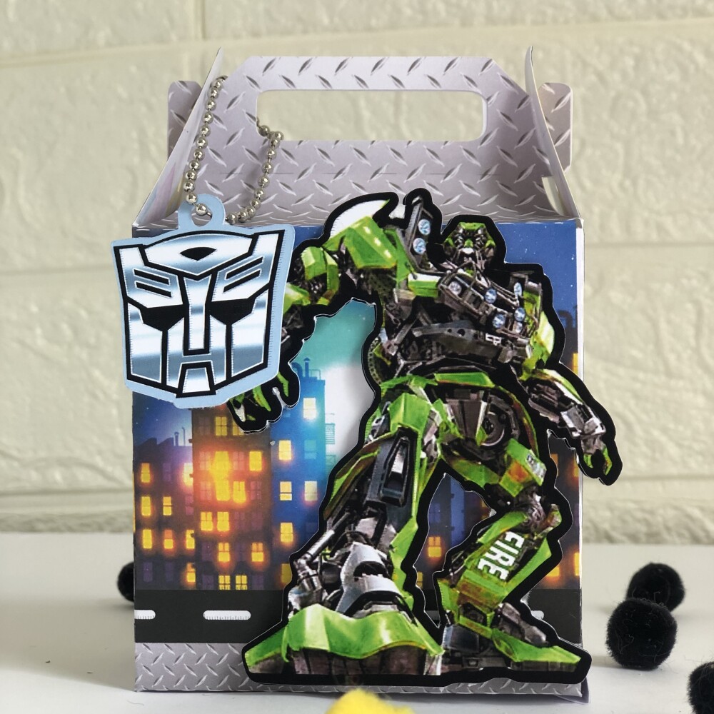 Personalizados Transformers - Kit com 20 Unidades