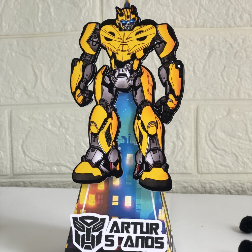 Personalizados Transformers - Kit com 10 Unidades