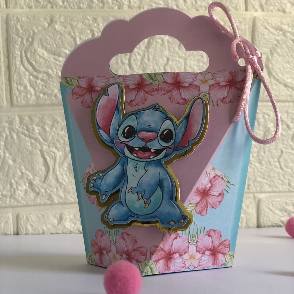 Personalizados Stitch - Kit com 10 Unidades