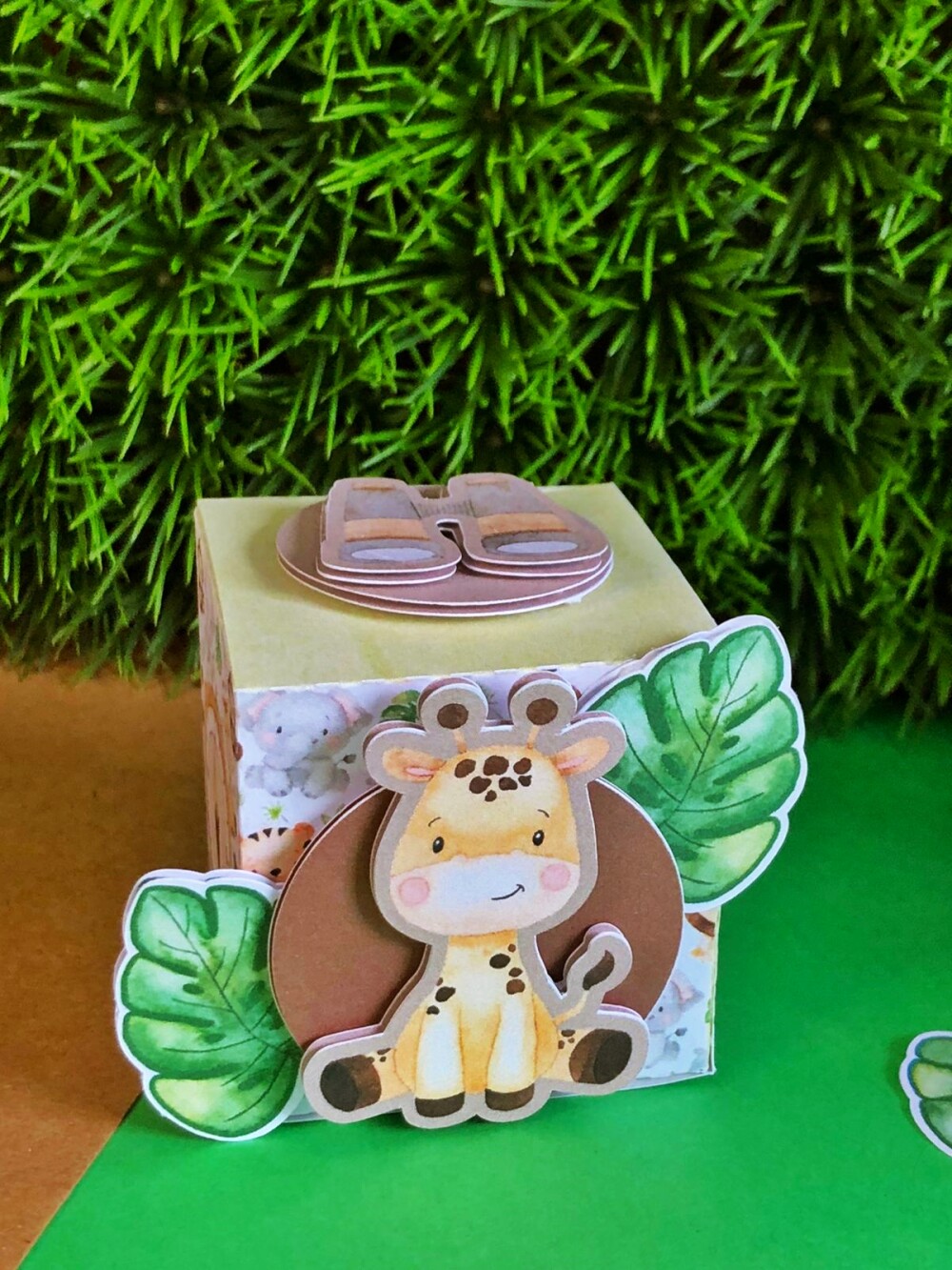 Personalizados Safari Baby - Kit com 10 unidades