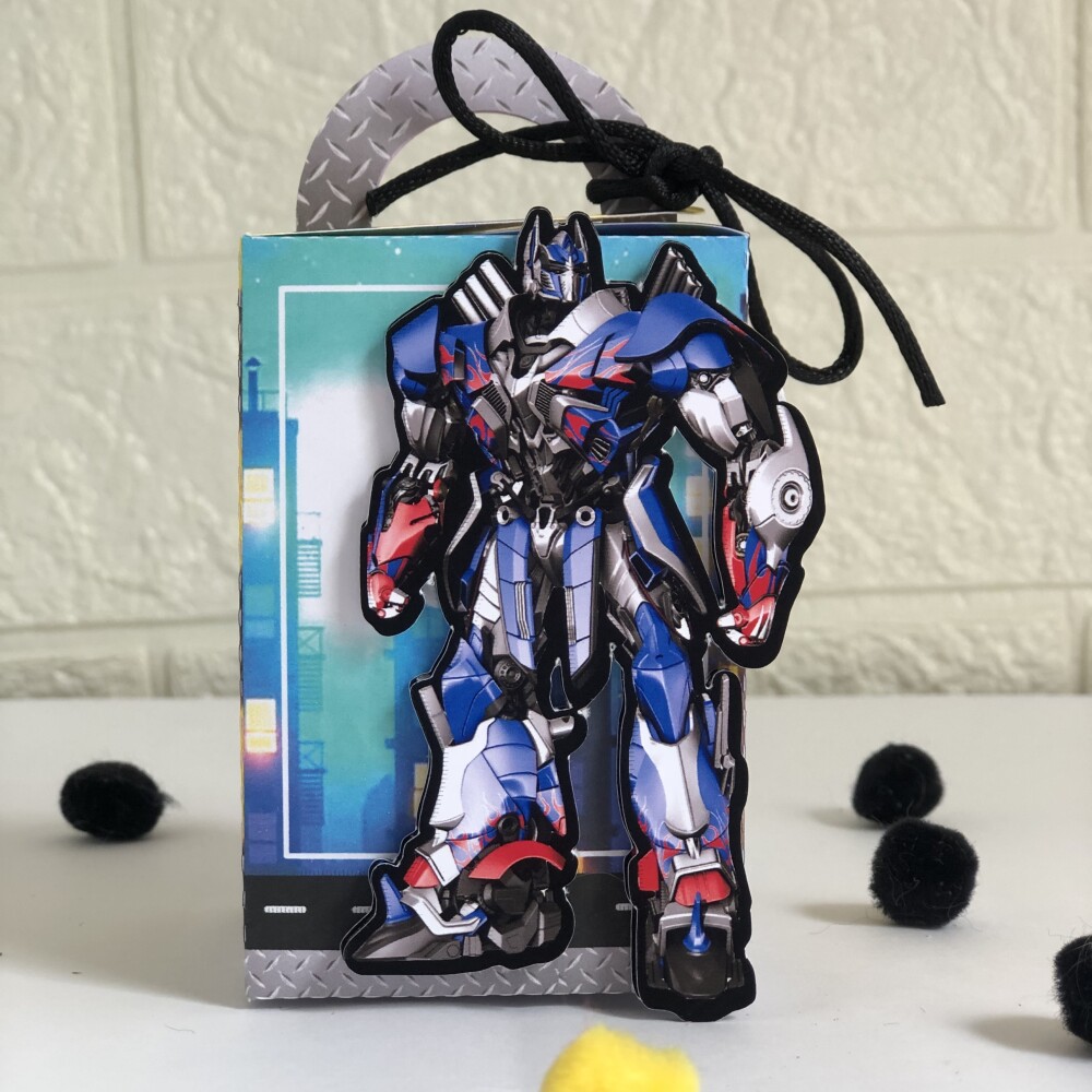 Personalizados Transformers - Kit com 20 unidades