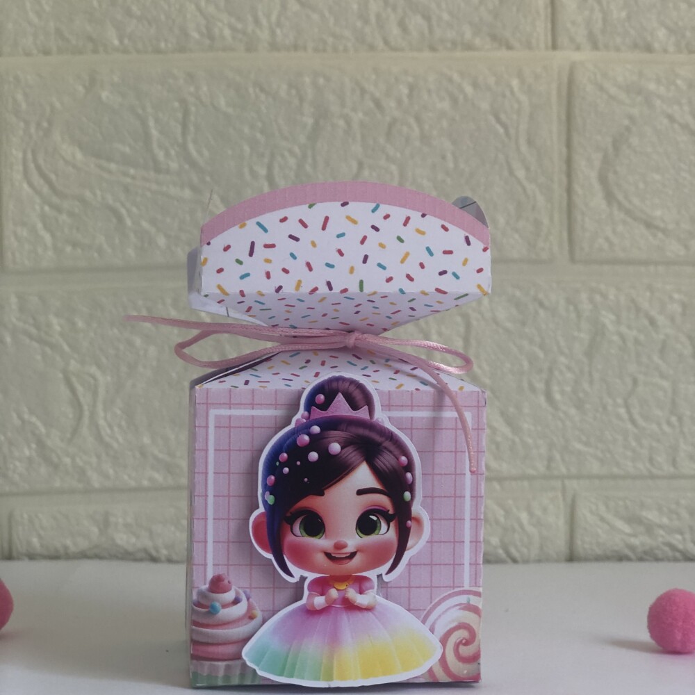 Personalizados Vanellope - Kit com 10 unidades