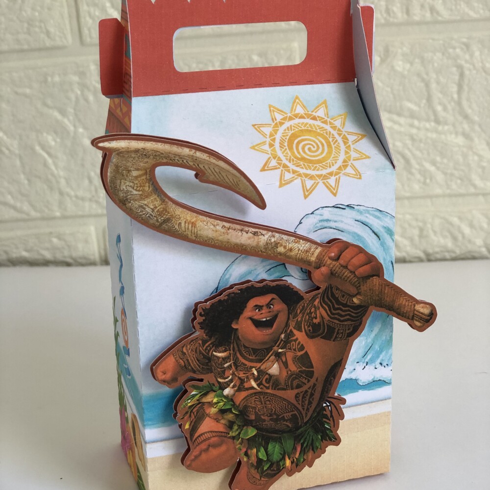 Personalizados Moana - Kit com 10 unidades