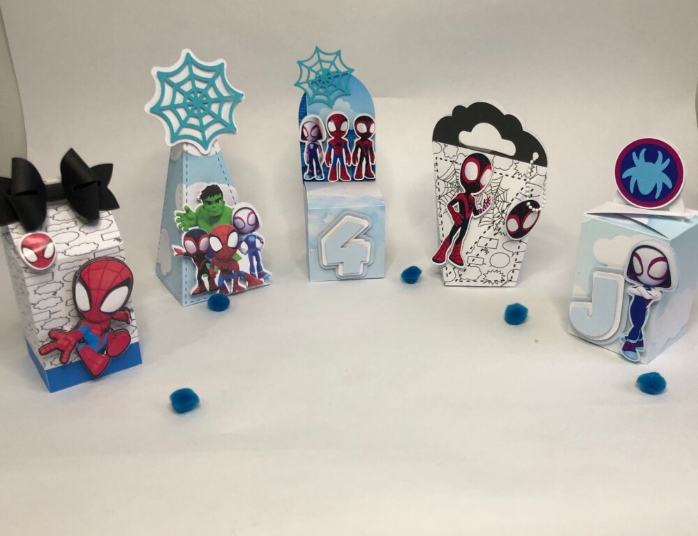 Personalizados Spidey e seus amigos espetaculares - Kit com 20 un