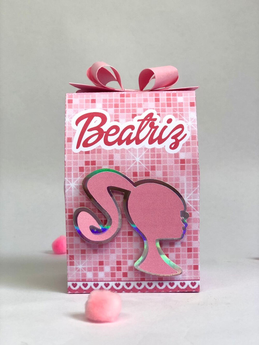 Personalizados Barbie - Kit com 10 unidades
